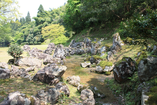 特別名勝・一乗谷朝倉氏庭園・湯殿跡庭園１５の写真の写真