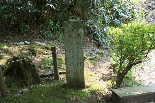 特別史跡・一乗谷朝倉氏遺跡・中の御殿跡と諏訪館跡の間の写真の写真