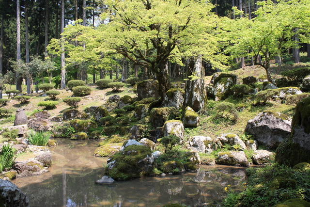 特別史跡・特別名勝・一乗谷朝倉氏庭園・諏訪館跡庭園８の写真の写真
