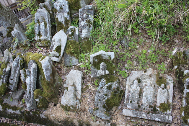 一乗谷・盛源寺の石仏８の写真の写真