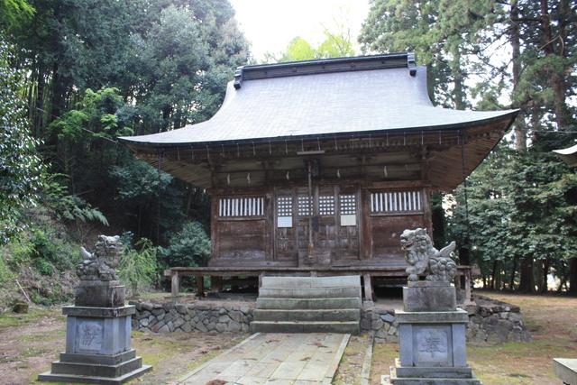 特別史跡・一乗谷朝倉氏遺跡・春日神社・拝殿の写真の写真