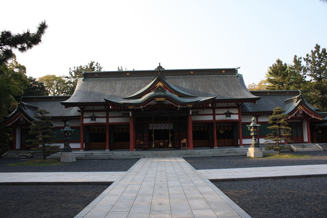 気比神宮・拝殿の写真の写真