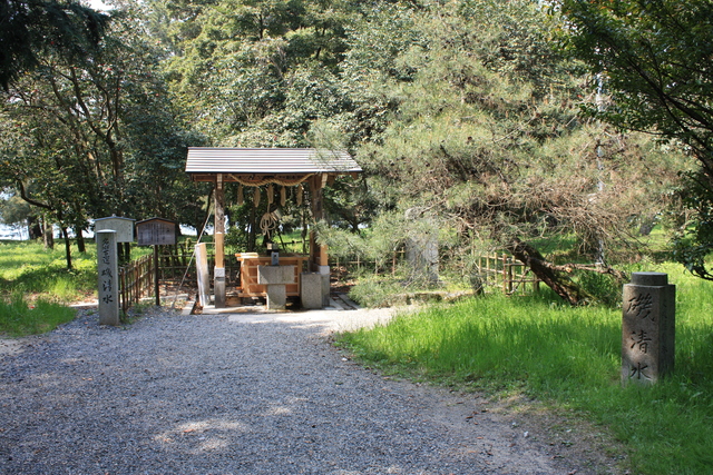 特別名勝・天橋立・名水百選・磯清水の写真の写真