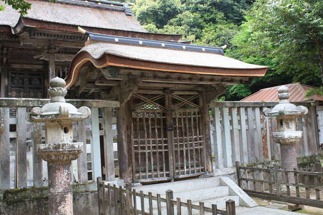 樗谿神社・唐門の写真の写真