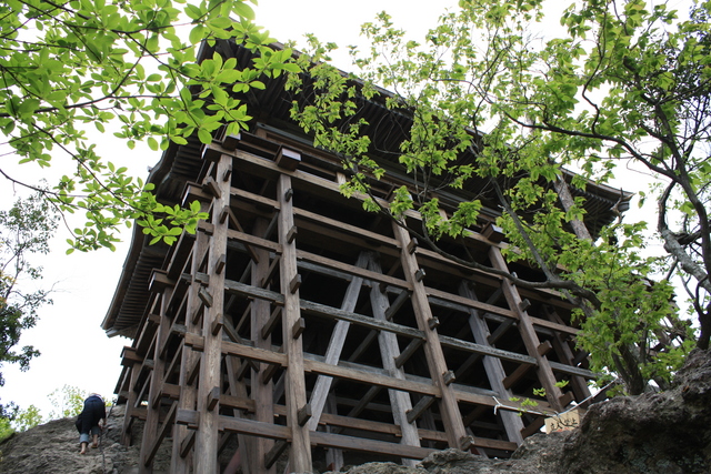 重要文化財・三徳山文殊堂の写真の写真