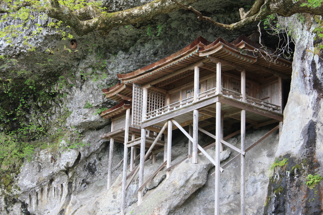 国宝・三仏寺奥院 (投入堂)の写真の写真