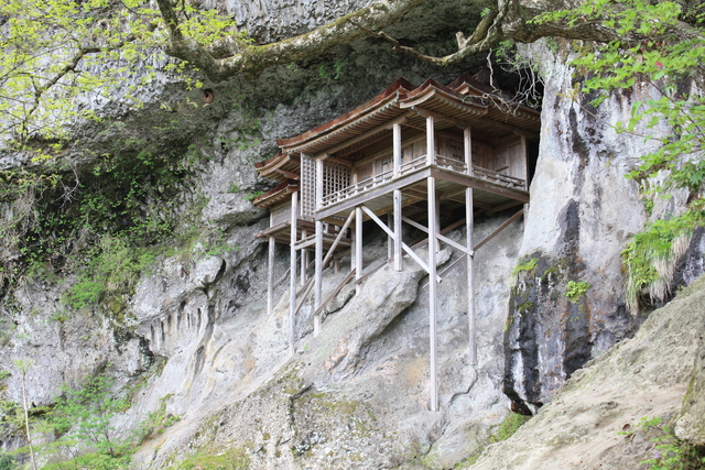 名勝・史跡・国宝・三仏寺奥院 (投入堂)の写真の写真