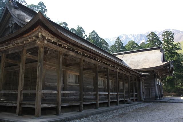 大上山神社奥宮・拝殿の写真の写真