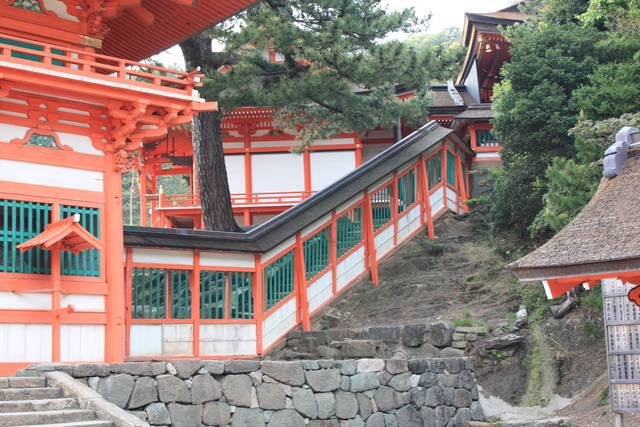 重要文化財・日御碕神社・日沈宮(下の宮)廻廊の写真の写真