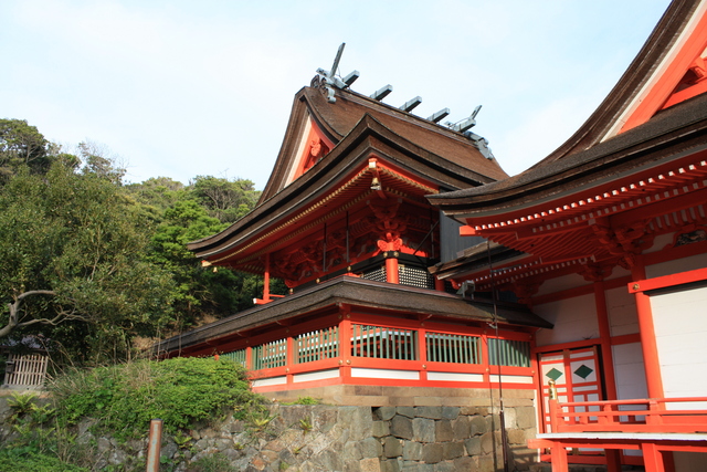 重要文化財・日御碕神社・神の宮(上の宮)本殿の写真の写真
