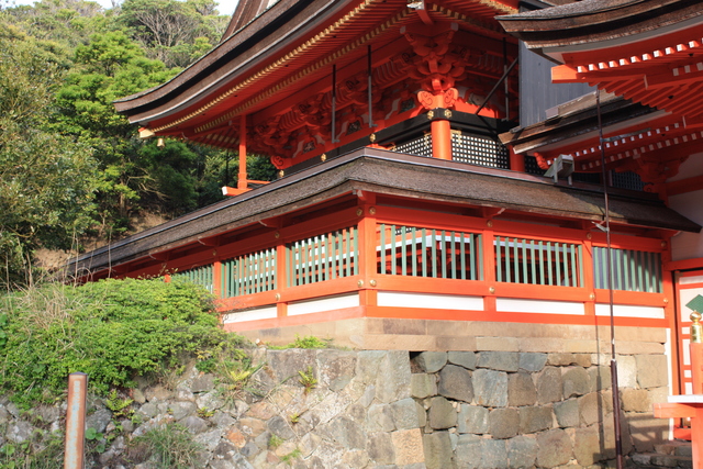 重要文化財・日御碕神社・神の宮(上の宮)玉垣の写真の写真