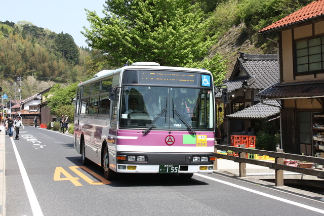 石見銀山・シャトルバスの写真の写真