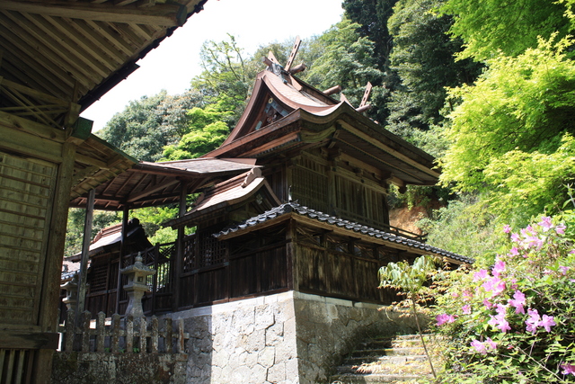 石見銀山遺跡・城上神社・本殿の写真の写真