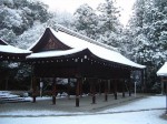 世界遺産・京都・賀茂別雷神社(上賀茂神社)土屋（到着殿）