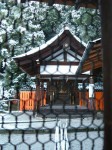 世界遺産・京都・賀茂別雷神社(上賀茂神社)摂社新宮神社拝殿