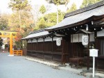 世界遺産・京都・賀茂御祖神社（下鴨神社）摂社三井神社東西廊下１