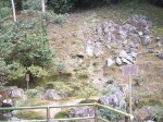世界遺産・特別史跡・特別名勝・京都・銀閣寺・水が流れる様子を枯山水で表現