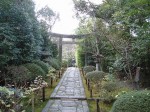 京都・金地院・庭園への入り口