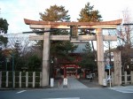 重要文化財・八坂神社石鳥居