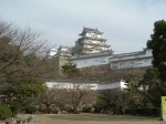 世界遺産・特別史跡・姫路城・上山里丸と備前丸の櫓群と天守閣