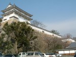 世界遺産・特別史跡・姫路城カの櫓北方土塀
