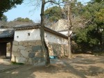 世界遺産・特別史跡・姫路城ろの門東方土塀