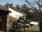 世界遺産・特別史跡・姫路城いの門東方土塀