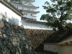 世界遺産・特別史跡・姫路城ニの櫓南方土塀