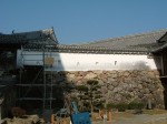 世界遺産・特別史跡・姫路城への門西方土塀