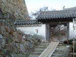 世界遺産・特別史跡・姫路城への門東方土塀
