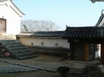 世界遺産・特別史跡・姫路城トの櫓南方土塀