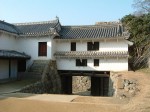 世界遺産・特別史跡・姫路城・内側から見た「ぬの門」