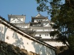 世界遺産・特別史跡・姫路城・近くに見えるが天守閣まではまだ遠い