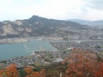 屋島・屋島山から見る五剣山