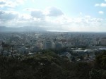 松山・松山城・筒井門付近から見る城下町