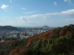 松山・松山城・太鼓門付近からの景色