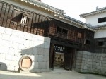 松山・松山城・中庭から見る筋鉄門