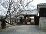 松山・松山城・中庭から見る仕切門