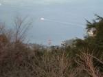 世界遺産・宮島・弥山・山頂から見る厳島神社大鳥居