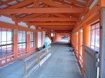 世界遺産・特別名勝・特別史跡・宮島・厳島神社・東廻廊の内部