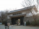 特別史跡・大阪・大阪城・外側から見る青屋門