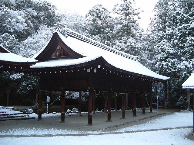 世界遺産・京都・賀茂別雷神社(上賀茂神社)土屋（到着殿）の写真の写真