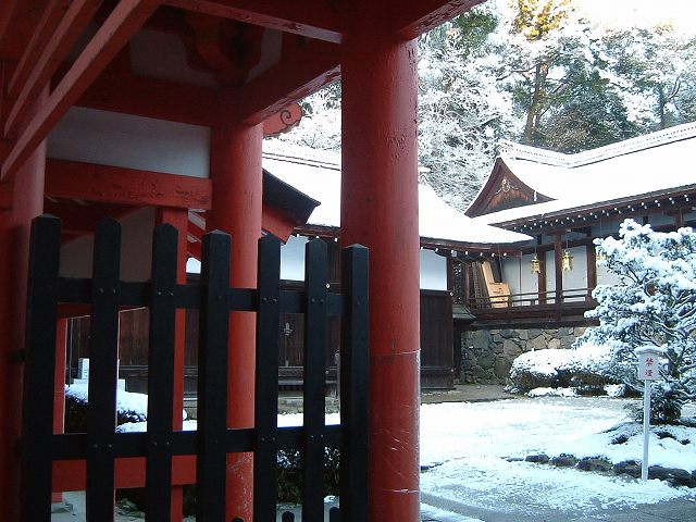 世界遺産・京都・賀茂別雷神社(上賀茂神社)高倉殿の写真の写真
