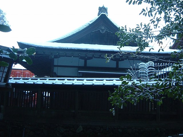 世界遺産・京都・賀茂別雷神社(上賀茂神社)忌子殿の写真の写真