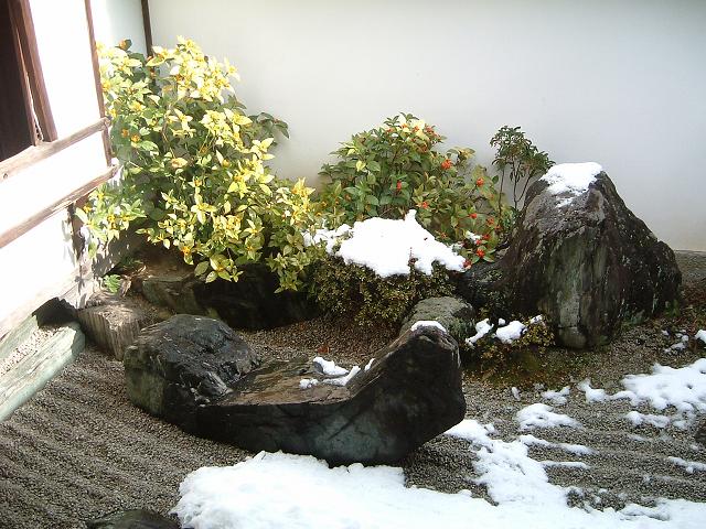 史跡・特別名勝・京都・大徳寺・大仙院・枯山水庭園に浮かぶ宝船の写真の写真