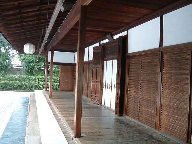 史跡・特別名勝・京都・大徳寺・大仙院・方丈縁側の写真の写真