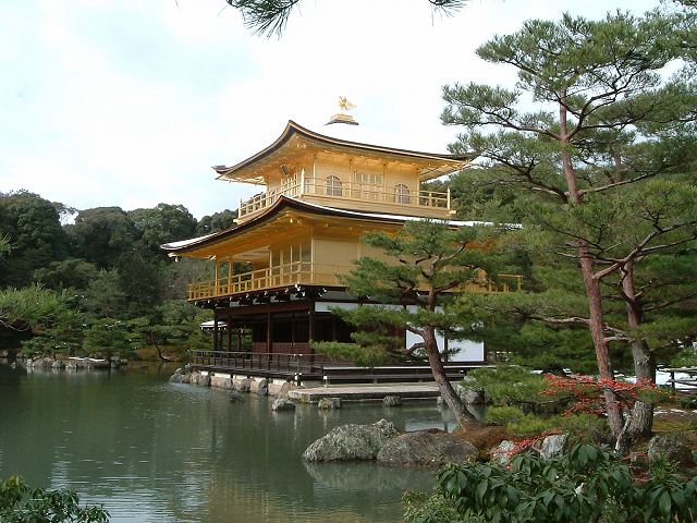 世界遺産・特別史跡・特別名勝・京都・金閣寺・金閣（舎利殿）の写真の写真