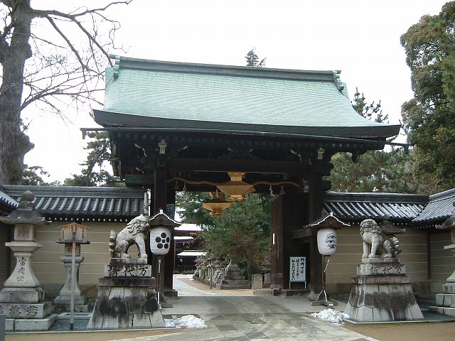 重要文化財・北野天満宮東門の写真の写真