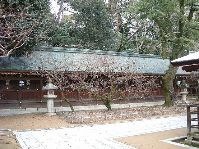 京都・北野天満宮・透塀の写真の写真