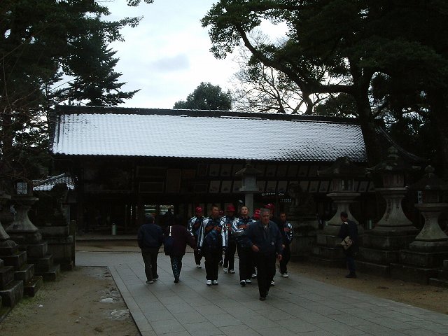 京都・北野天満宮・絵馬所の写真の写真